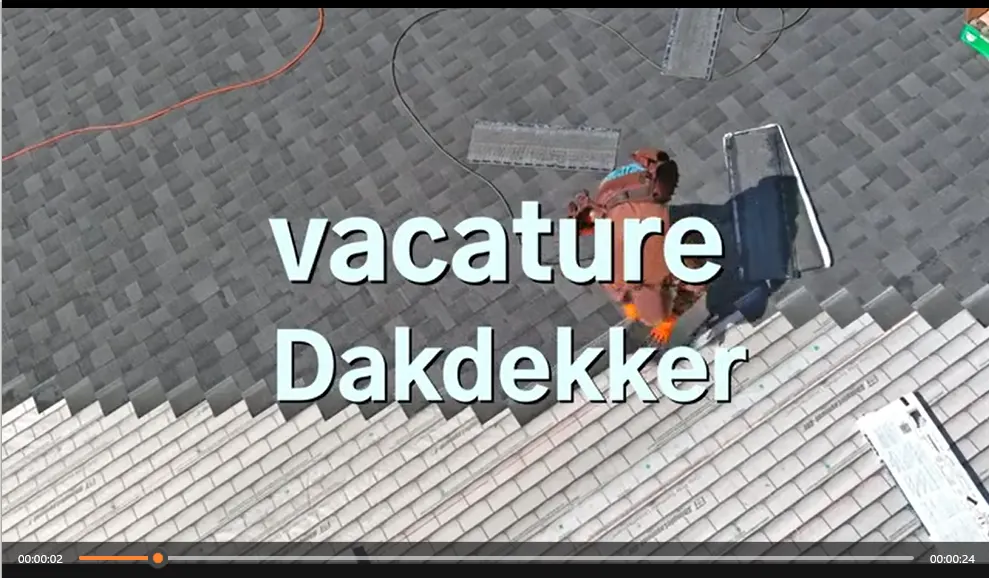 Dakdekker Vacature