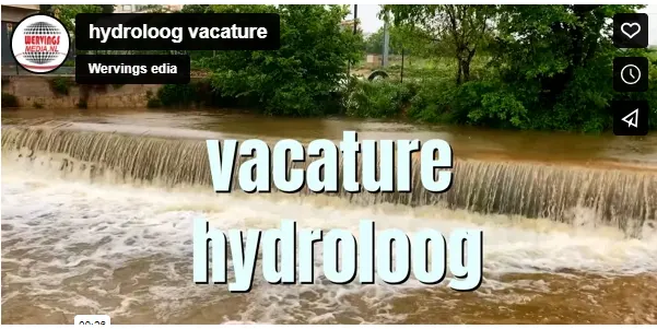 hydroloog vacature