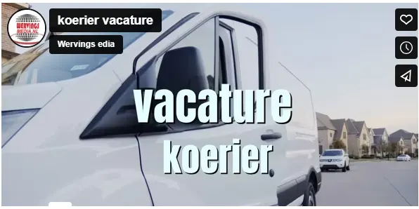 koerier vacature