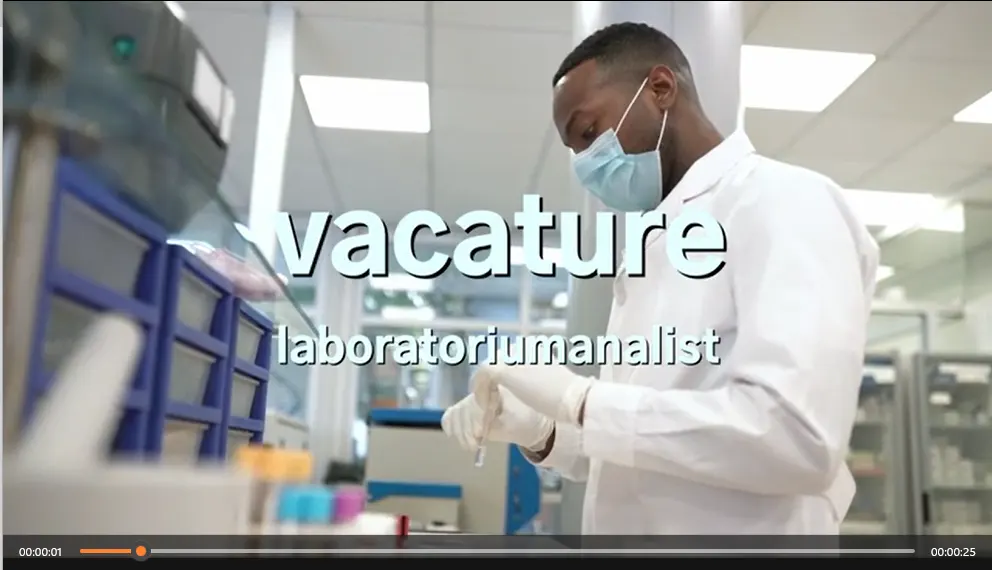 Laboratoriumanalist vacature