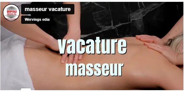 masseur vacature