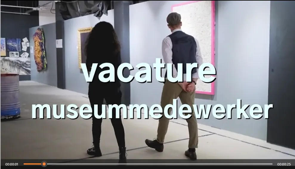 Museum medewerker vacature