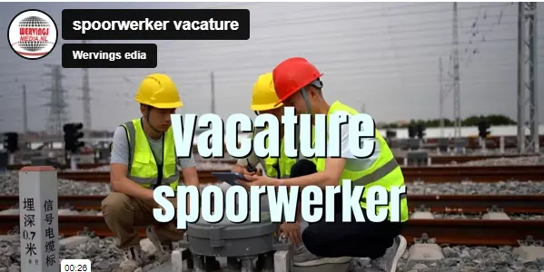 spoorwerker vacature