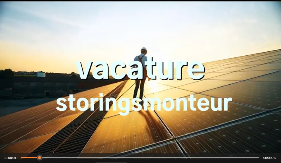 Storingsmonteur Vacature