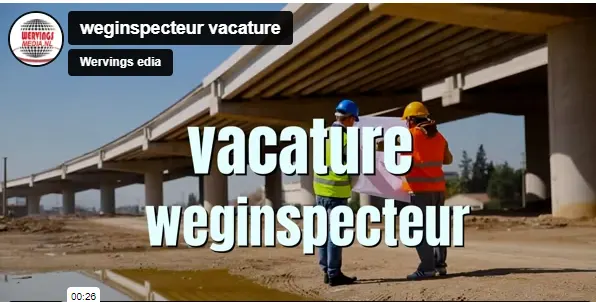 weginspecteur vacature