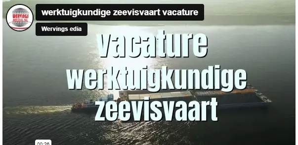 werktuigkundige zeevisvaart vacature