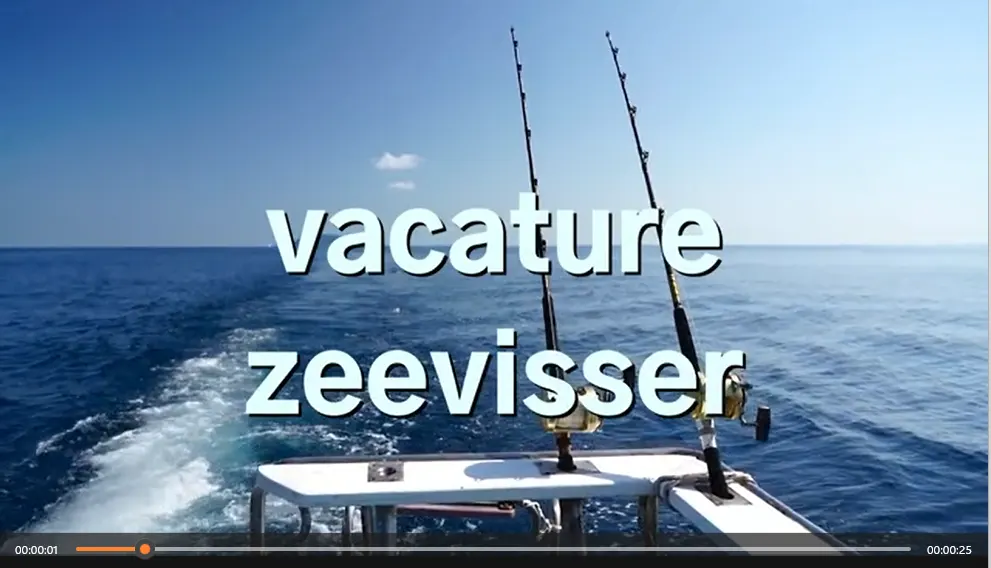 Zeevisser Vacature